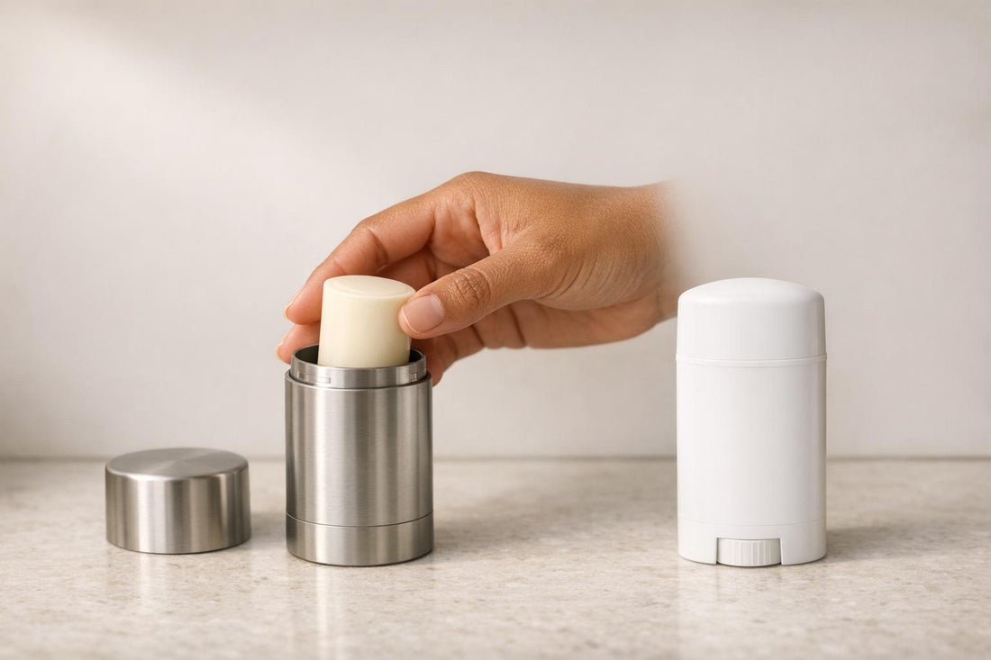 Refillable Deodorant vs. Single-Use Packaging
