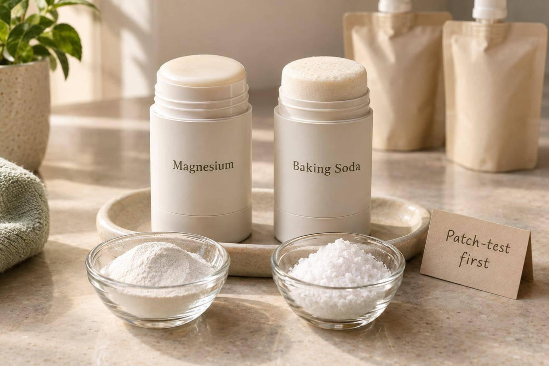 Magnesium vs Baking Soda Deodorant: How to Choose