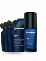Elemental NUR power pack — roll-on bottle with three refill pouches